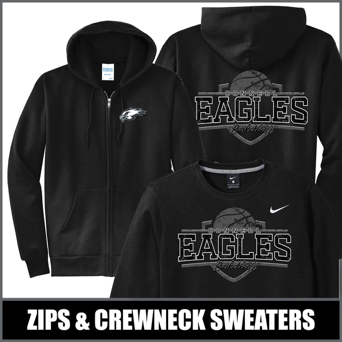 "Classy" BLACK Zips & Crews ~