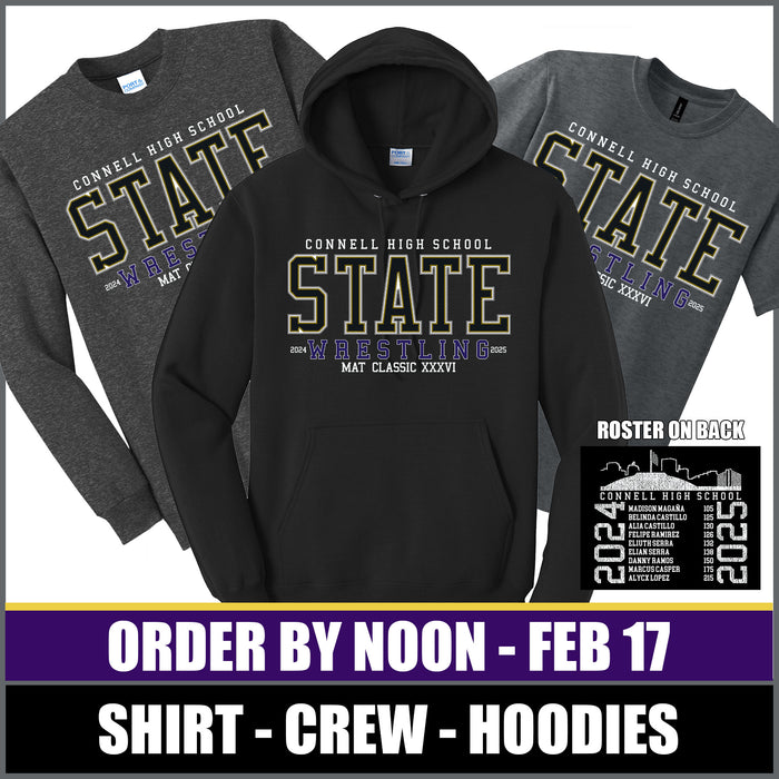 STATE 2025 Collection - CHS Wrestling