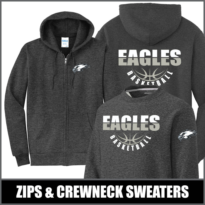 "Chrome" GRAY Zips & Crews