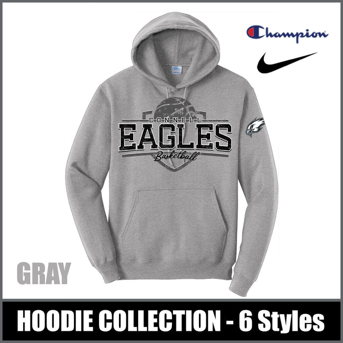 "Classy" LIGHT GRAY Hooded Sweatshirts