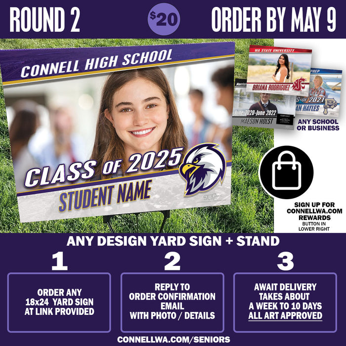 Senior Yard Sign | 18x24