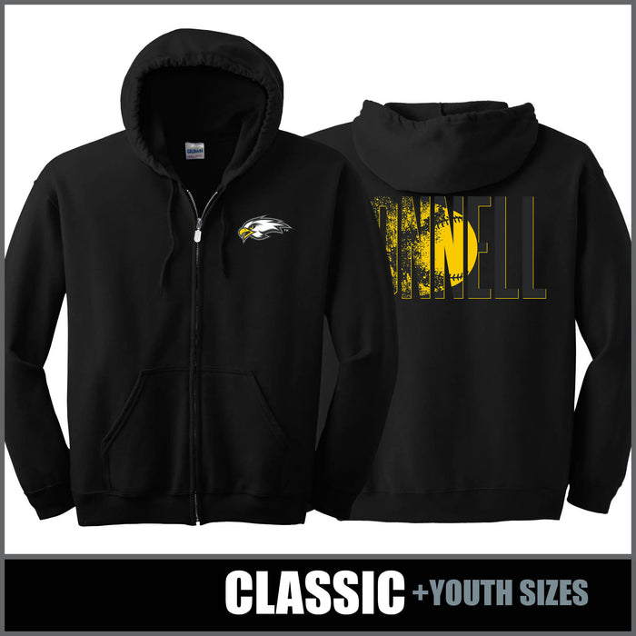 "Blast" Zip Hoodie - CHS Softball