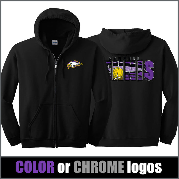"Shadow" Zip Hoodie - CHS Tennis