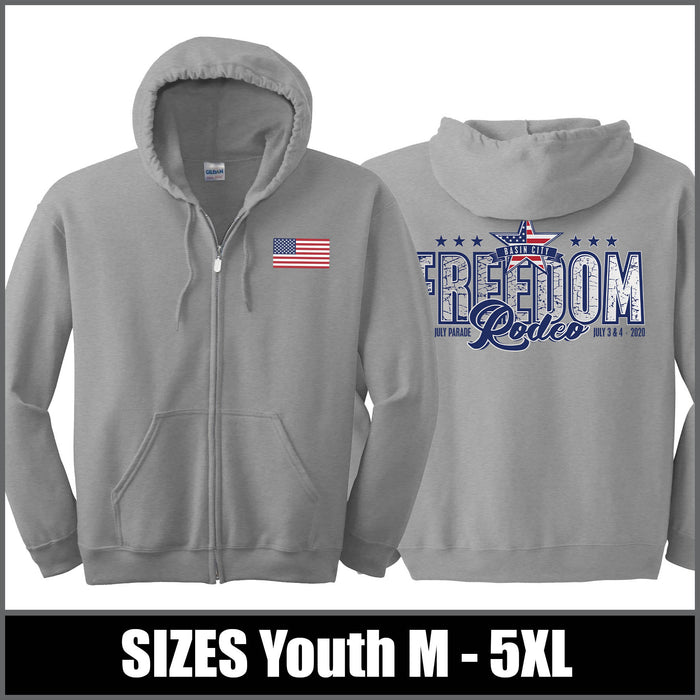 Full Zip Hoodie - Freedom Rodeo