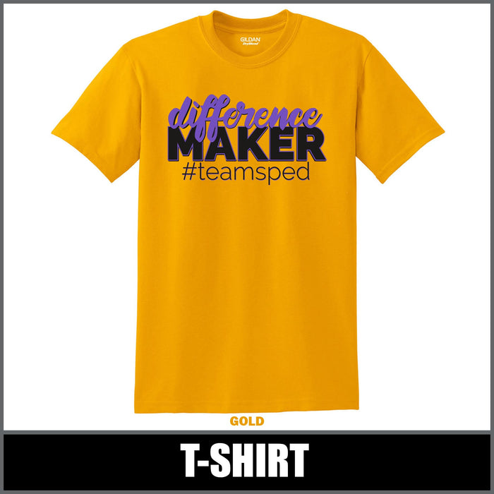 "Difference Maker" T-Shirt - #teamsped
