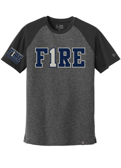 New Era® Varsity Tee (standard or ladies) - FIRE 1