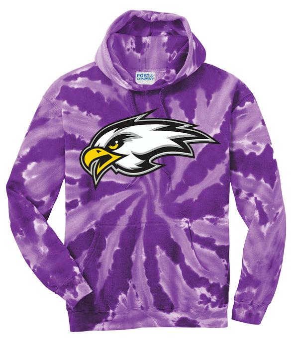 "EAGLE" Tie-Dye Hoodie - CHS Girls Basketball