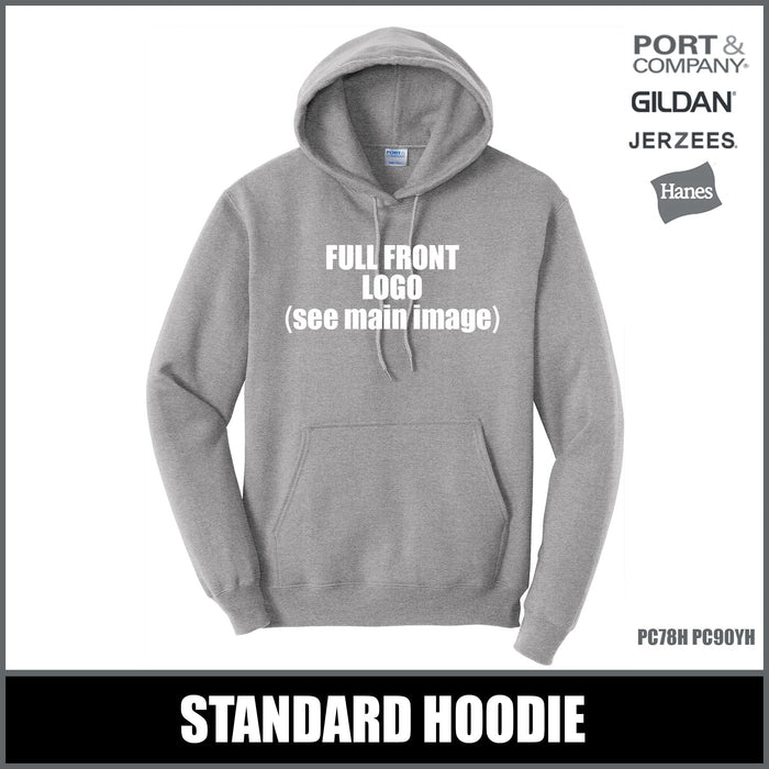 "BCE" GRAY Hoodies - Basin City Elementary