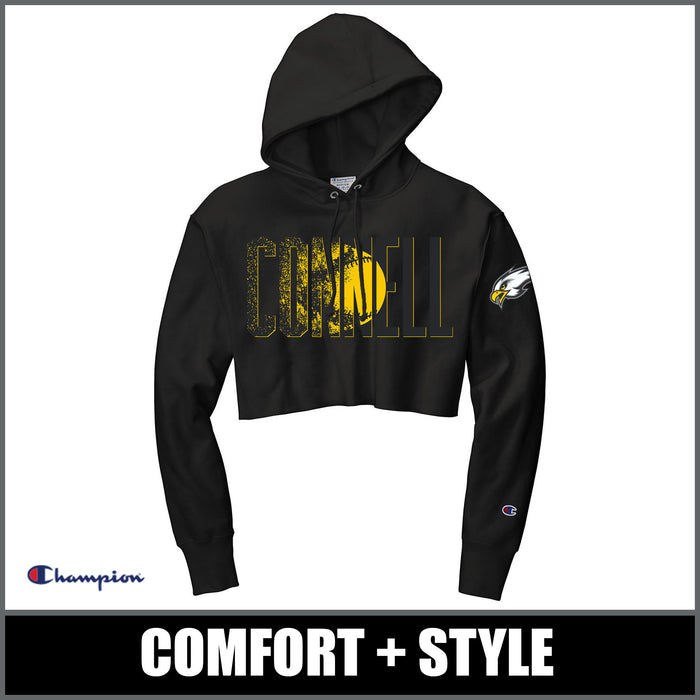 Ladies "Blast" Champion® Cropped Hoodie - CHS Softball
