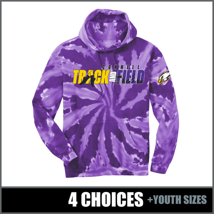 "Synergy" Tie-Dye Hoodie - CHS Track & Field
