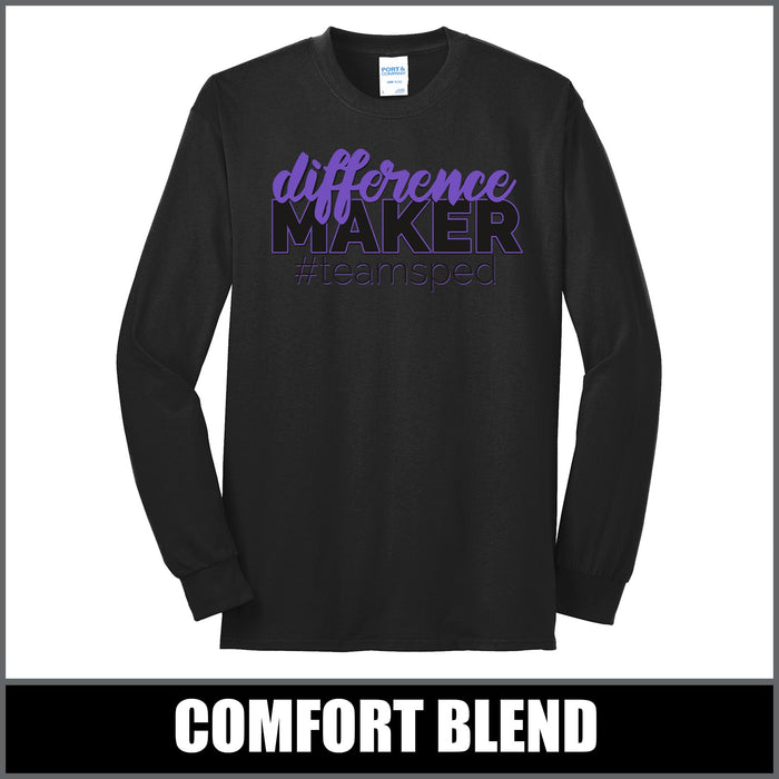 "Difference Maker" Long Sleeve - #teamsped