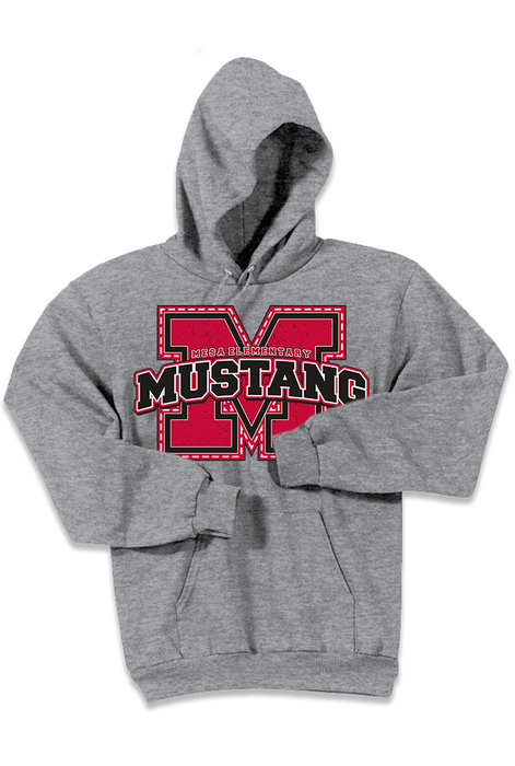 "M" Standard Hoodie - Mesa Elementary