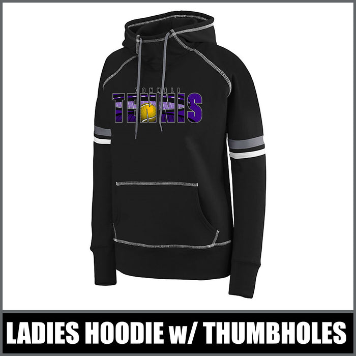 "Shadow" Ladies Spry Hoodie - CHS Tennis