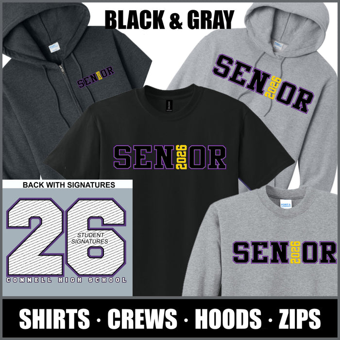 CHS Senior Collection - BLACK & GRAYS