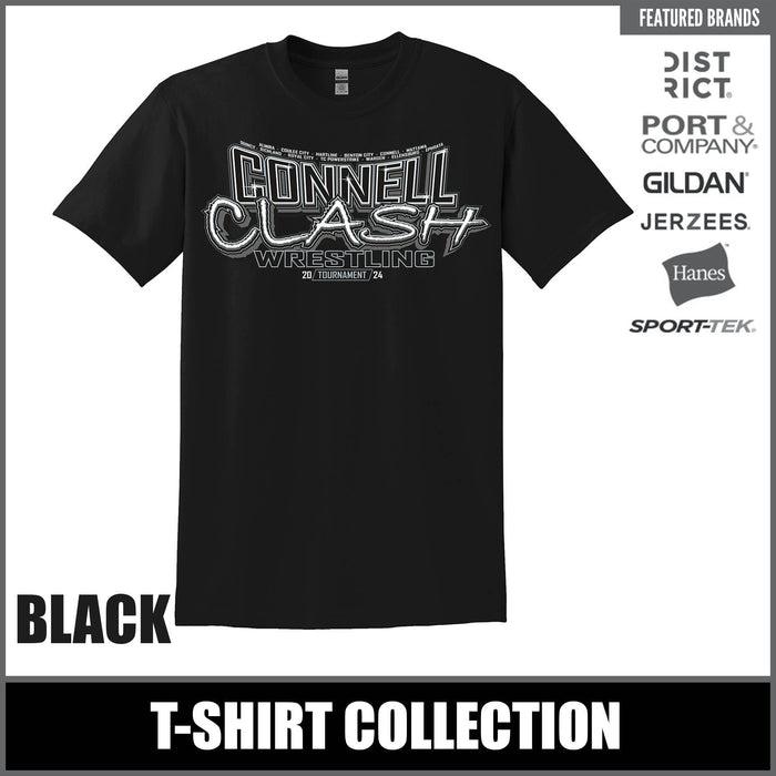 "Connell Clash 24" BLACK T-Shirts