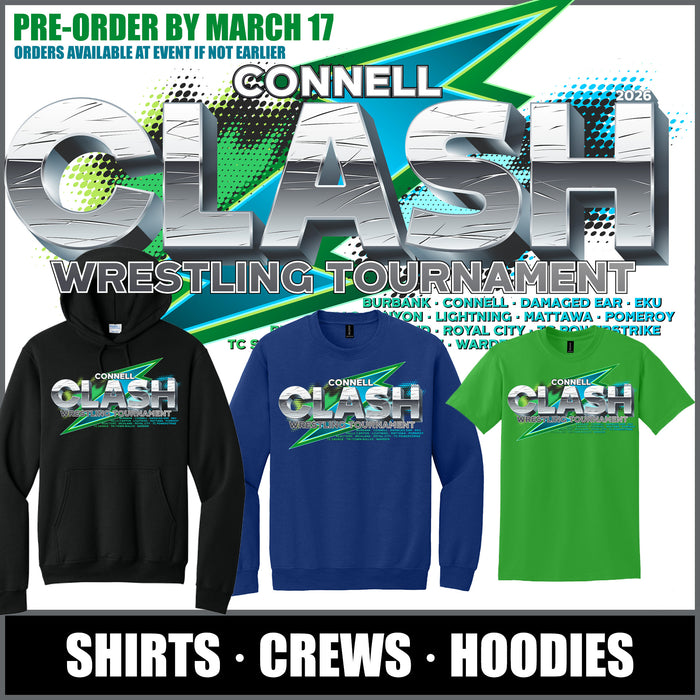 Connell Clash Apparel Preorder