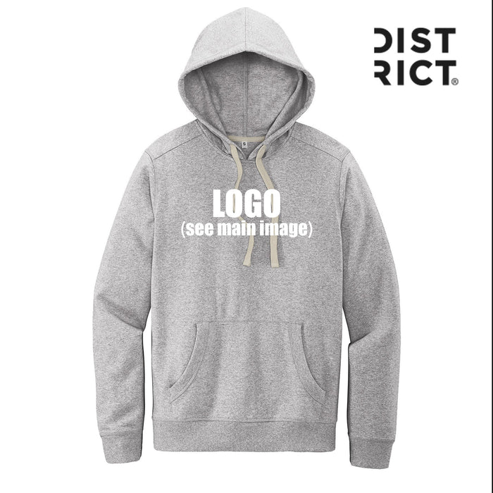 "Mirage" LIGHT GRAY Hooded Sweatshirts