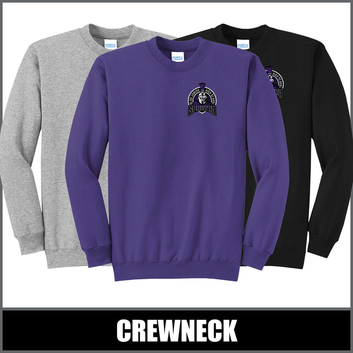 Spartan Mascot - Crew Sweater [PC78]