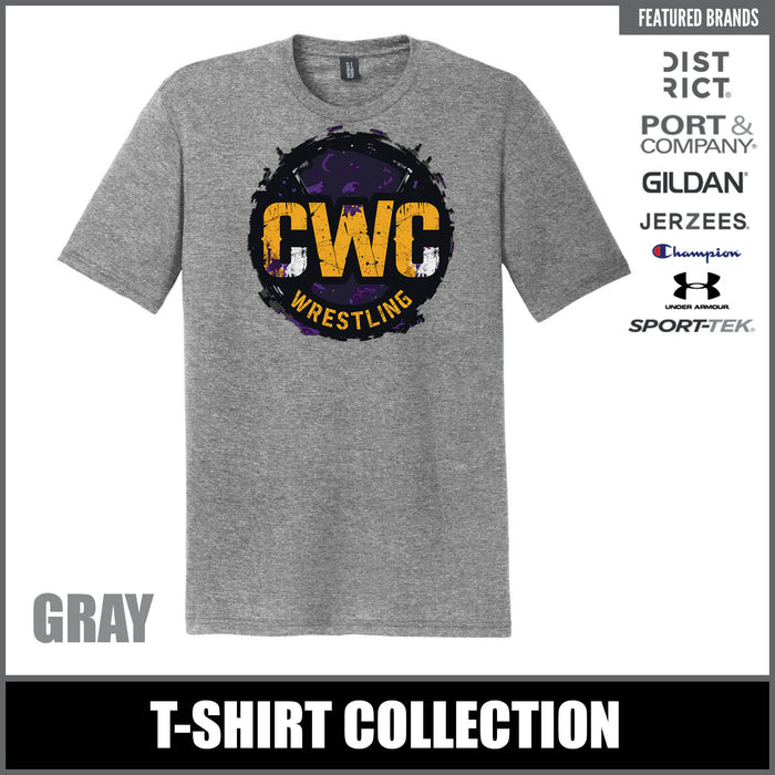 "CWC Distortion" GRAY T-Shirts