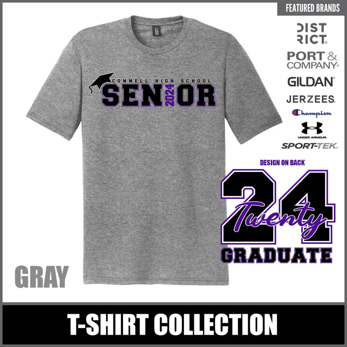 GRAY T-Shirts - CHS Seniors