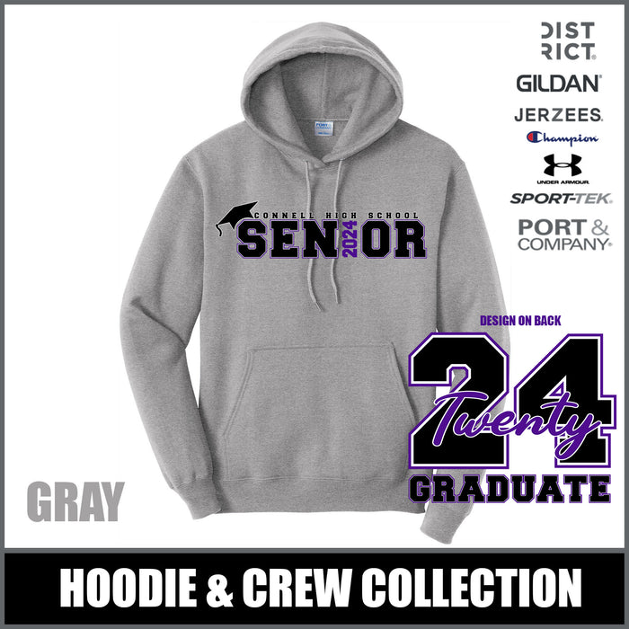 GRAY Hoodies - CHS Seniors