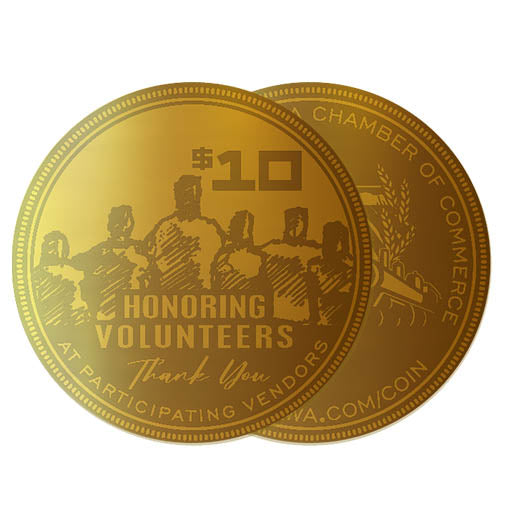Exchange Volunteer Coin for Cash