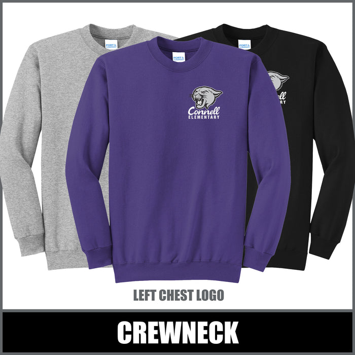 Cougar Mascot - Crew Sweater [PC78]