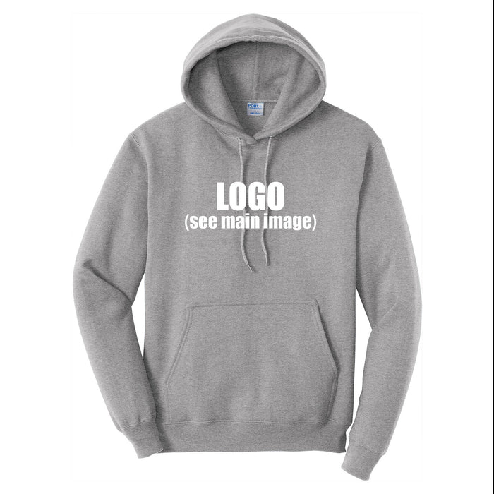 "Mirage" LIGHT GRAY Hooded Sweatshirts