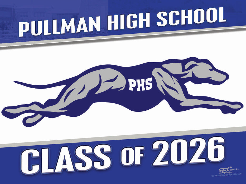 Pullman Senior Yard Sign | 18x24