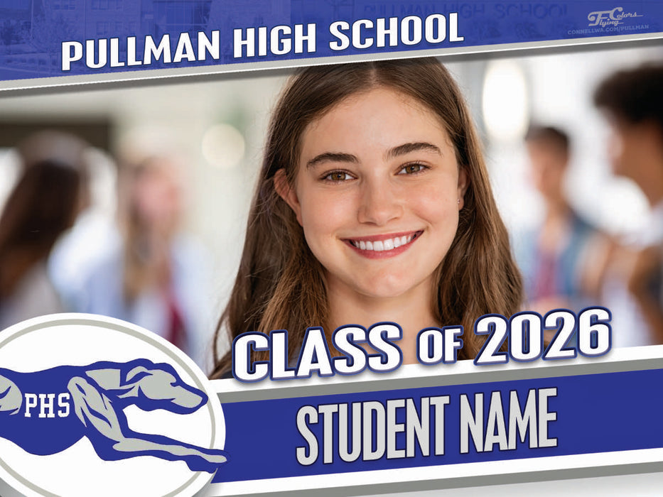 Pullman Senior Yard Sign | 18x24