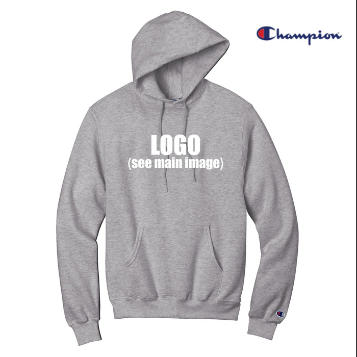 "Mirage" LIGHT GRAY Hooded Sweatshirts