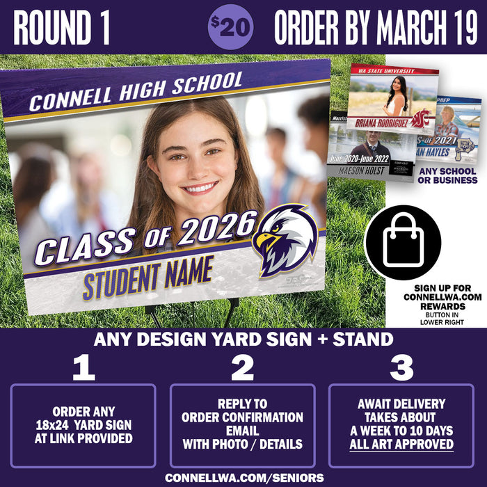 Senior Yard Sign | 18x24