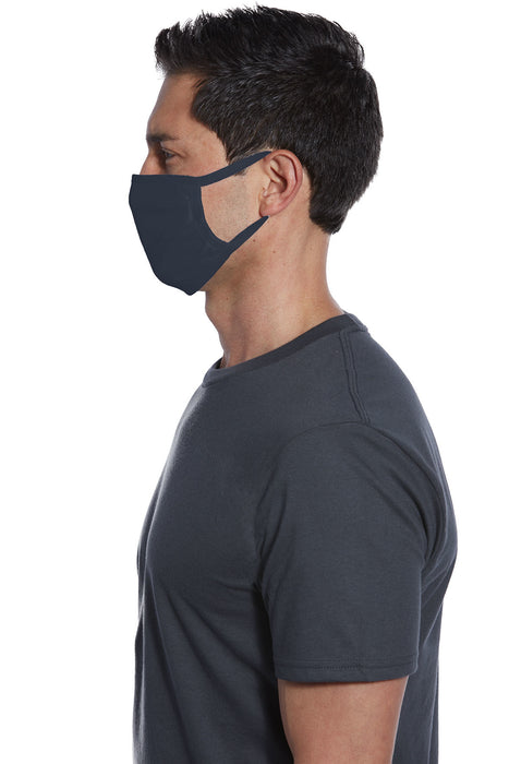 Navy 3-Ply - (5-pack) Cotton Face Masks