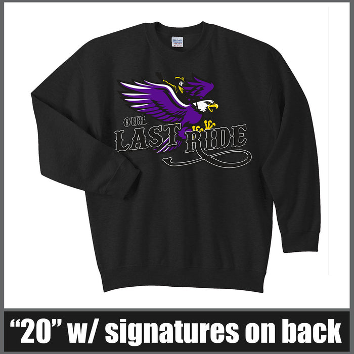 "Last Ride" Crewneck Sweatshirt - CHS Class of 2020