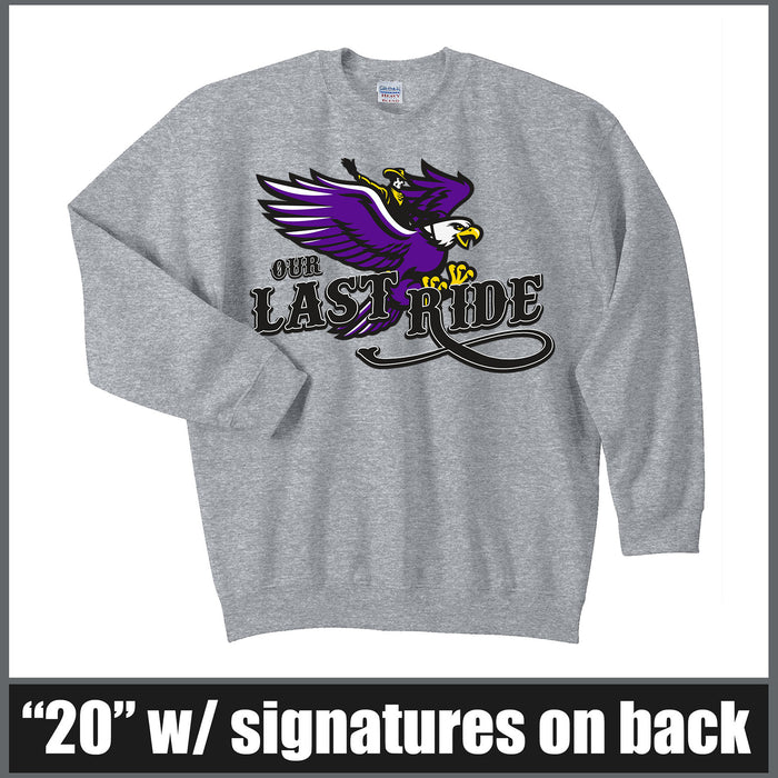 "Last Ride" Crewneck Sweatshirt - CHS Class of 2020