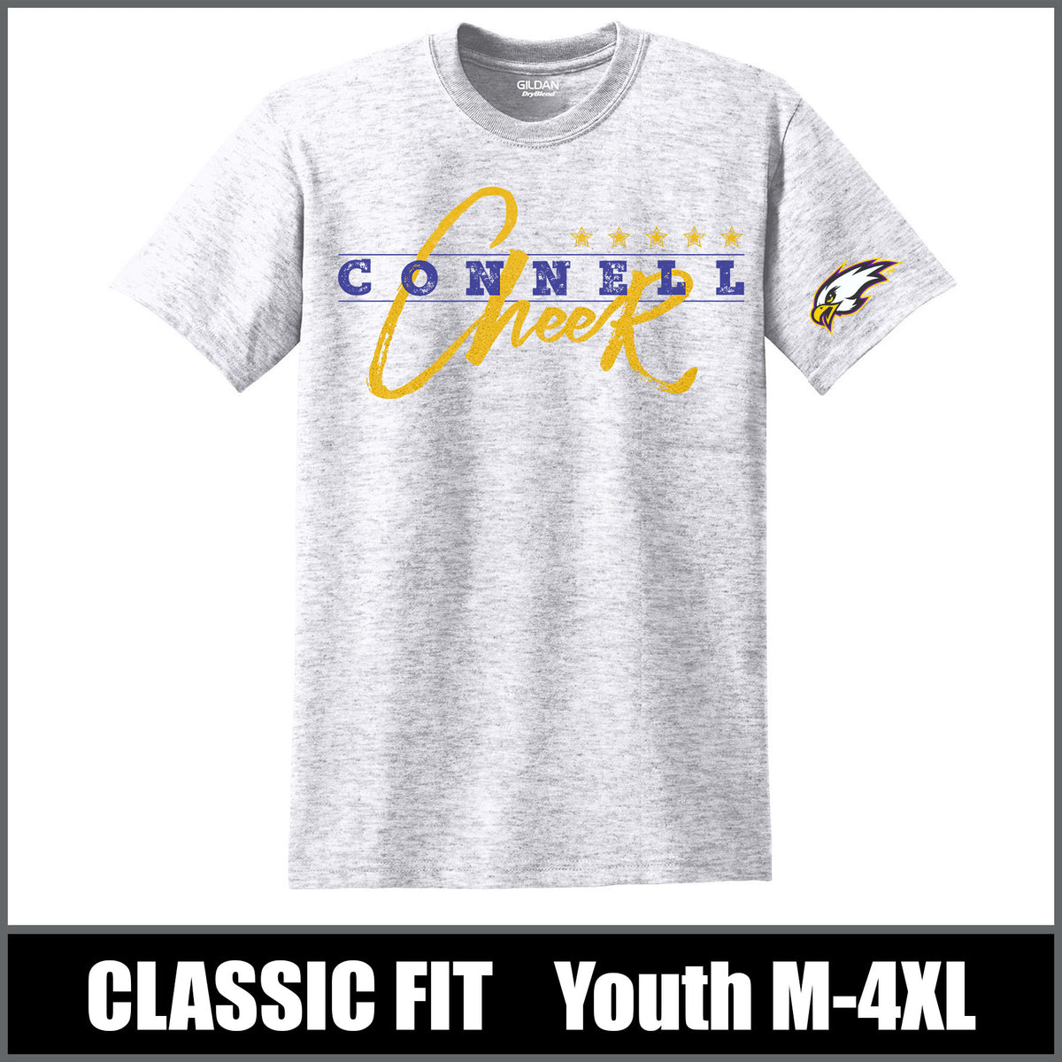 "5-Star" T-Shirt - Connell Cheer — shop.ConnellWA.com