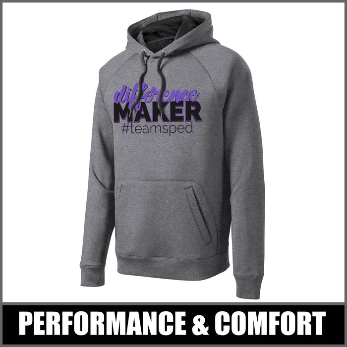 "Difference Maker" Tech Fleece Hoodie - #teamsped