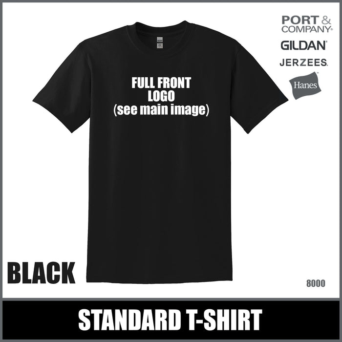 "Plaid B" BLACK T-Shirts - Basin City Elementary