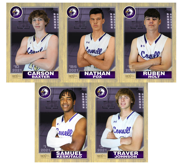 Trading Card Themed Senior Banner 34x48 —