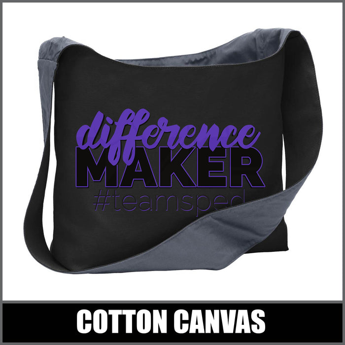 "Difference Maker" Sling Bag - #teamsped