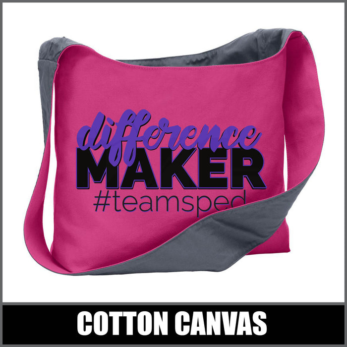 "Difference Maker" Sling Bag - #teamsped
