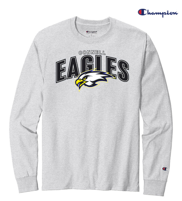 "Ultimate" Champion® Long Sleeve - Connell Eagles