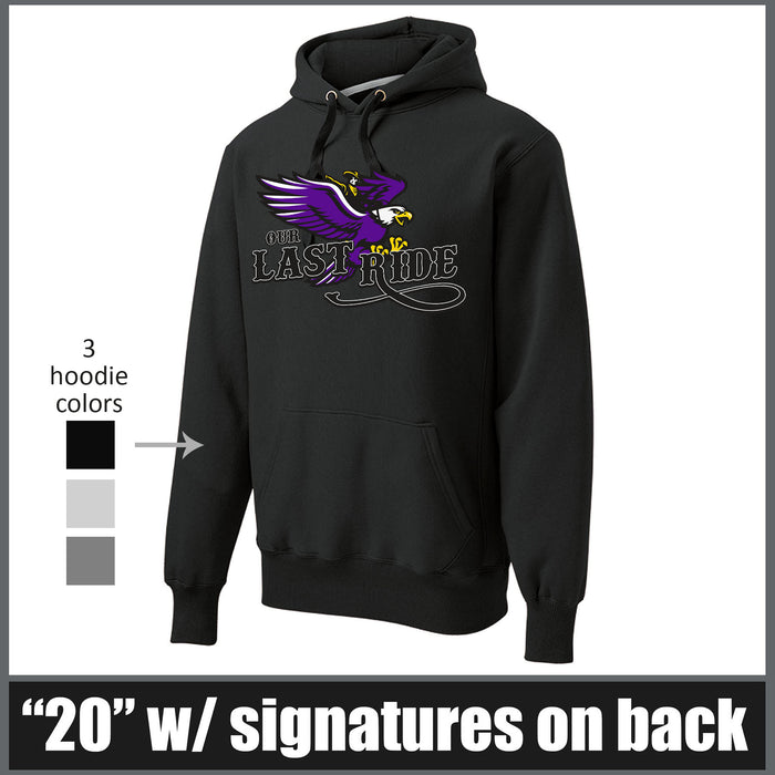 "Last Ride" Super Heavyweight Hoodie - CHS Class of 2020