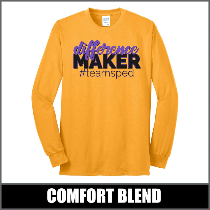 "Difference Maker" Long Sleeve - #teamsped