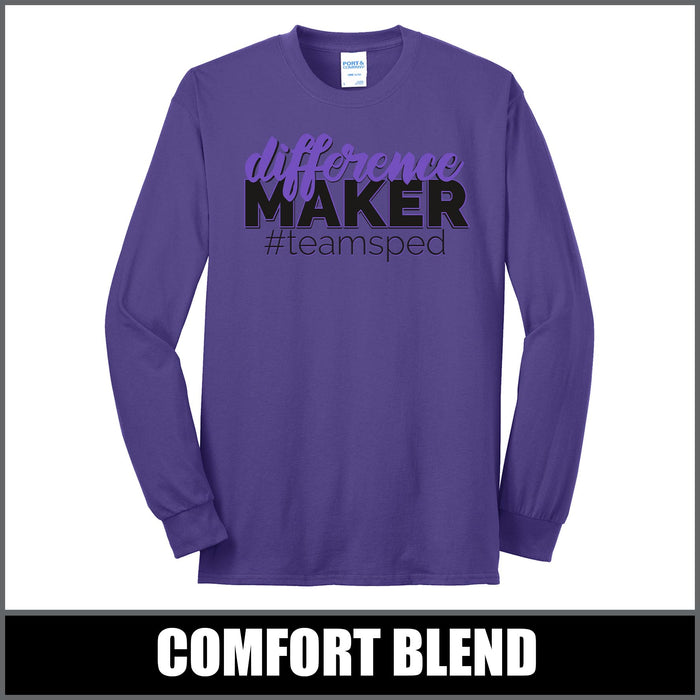 "Difference Maker" Long Sleeve - #teamsped