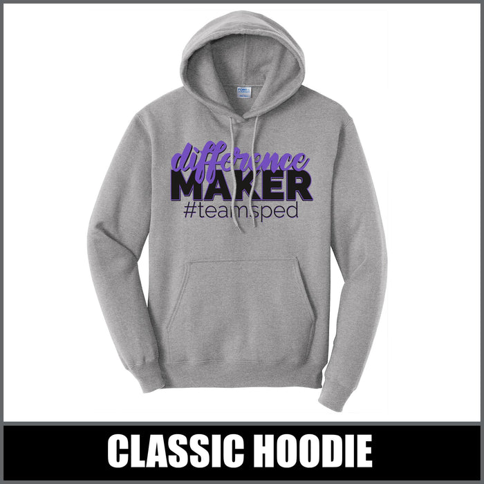 "Difference Maker" Hoodie - #teamsped