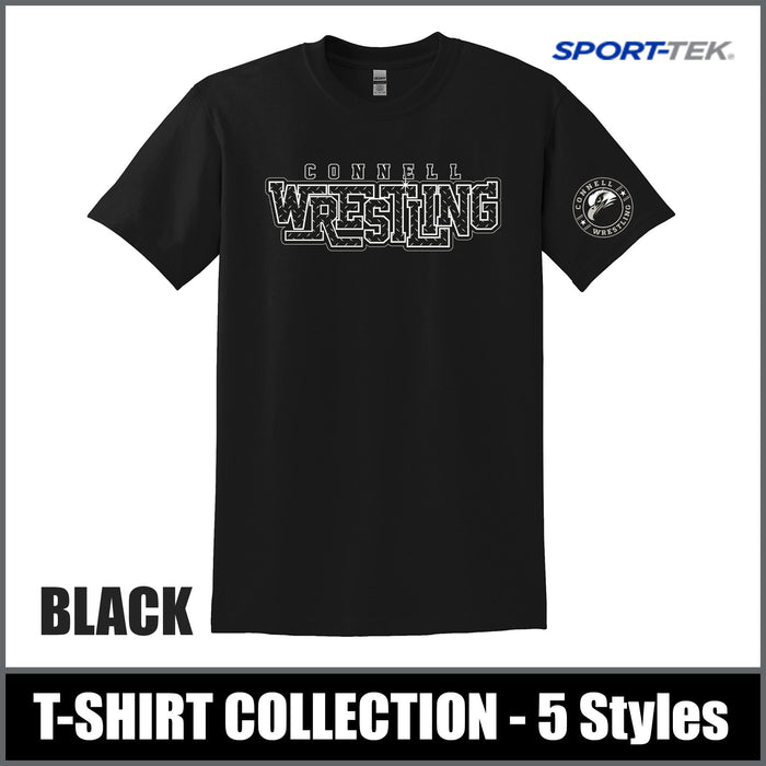 "Diamond-Plate" BLACK T-Shirts - CHS Wrestling