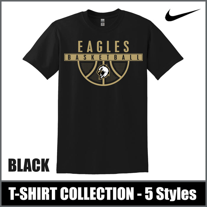 "Air-Drop" BLACK T-Shirts - Connell Basketball