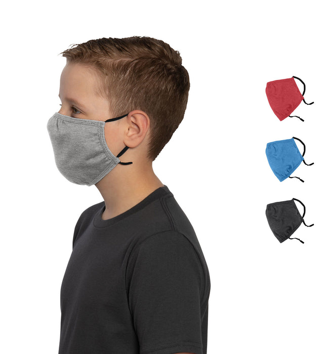 Youth Shaped Face Mask - (5-pack)